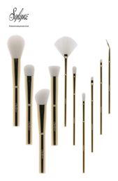 Sylyne 10pcs Makeup Brush Set Set Brushs de maquillage professionnel de haute qualité Kit de brosses de maquillage en métal Soft Up Tools 3299511