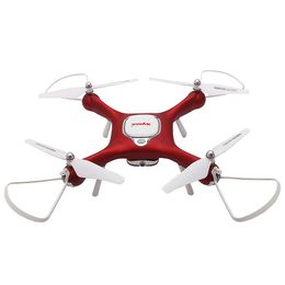 SYMA X25W WIFI FPV RC Quadcopter met instelbare 720P HD Camera Optische stroompositionering RTF - rood