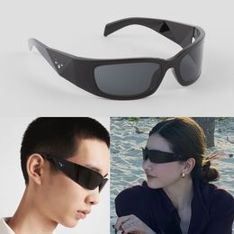 Gafas de sol Symbolses Diseñador de gafas de sol de la mascarilla de deportes de la cara delantero 100% UVA / UVB Protección UVB Gafas de sol en la playa al aire libre Spra14