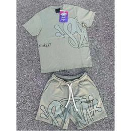 Syna World Men's Tshirts Set Syna Tee Diseñador Tamilla Torta y2K Tees Syna World Graphic Tshirt and Shorts Hip Hop S-XL Cheap Mac 695