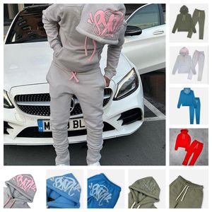 Syna World Track Pak Synaworld mannelijke broek mannen sweatshirt rap streetwear top broek pullover dames hoody kleding c10