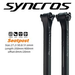 Syncros Full Carbon Fiber Popost Half Matte Gloss Mountain Bikeroad Bike Light 272308316MM 240325