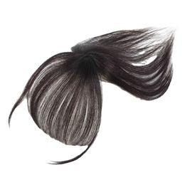 Synthetische valse pony clip-in pony extensie natuurlijke nette nep fringe topper haarstuk onzichtbare clourse haarstukjes- natuurlijk uitziende neppony