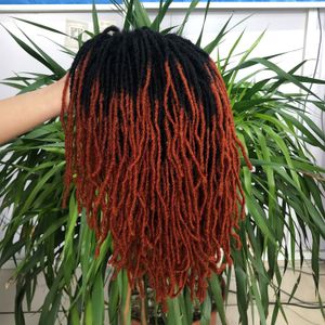 Perruques synthétiques 10 pouces tressées Afro Bob Wig Dreadlock pour la femme noire courte boucles Cosplay Yun Rong Hair 230314