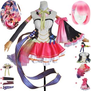 Wigs synthétiques cosplay anime ram re life in a différent de zéro kara himmeru isekai seikatsu cosplay costume wig hallowen idol sexy femme costume