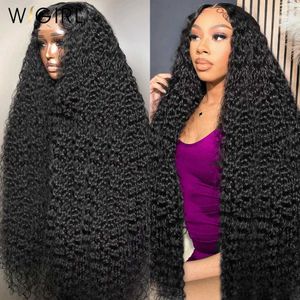 Perruques synthétiques Loose Deep Wave 13x6 HD Lace Front perruque de cheveux humains brésilien pour les femmes bouclés vague d'eau perruques cheveux humains 5x5 fermeture sans colle perruque 240329