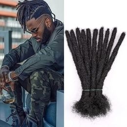 Perruques synthétiques homme cheveux Dreadlocks crochet cheveux Afro crépus tresses en vrac pour hommes à la main doux Faux Locs tressage cheveux cheveux naturels 231208