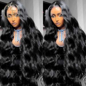 Synthetische pruiken Meodi Body Wave 13x6 HD Lace Front Wig Human Hair 30 40 inch 13x4 Braziliaanse Pre -vergoedend Womens 360 Q240427