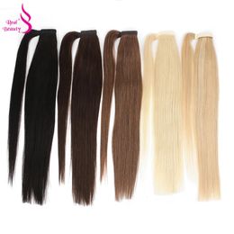 Perruques synthétiques True Beauty Prêle Cheveux Humains Paquet Droit Brésil 100% Remi 60100120150g 231215