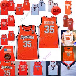 Syracus Orang Basktball Jrsy Ncaa Collg Anthony Buddy Bohim Josph Girard Iii Waitrs Bnny Williams Col Swidr Symir