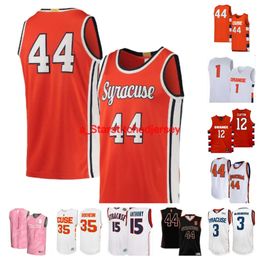 Syracuse Orange 4 Chris Bell 1 Maliq Brown 30 Chaz Owens 13 Benny Williams Basketball Jersey 23 Peter Carey 55 Mounir Hima 10 Naheem McLeod 21 William Patterson Custom