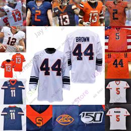 Maillot de Football Orange de Syracuse, collège Ncaa, Eric Dungey Chandler Jones Dwight Freeney Jones Harrison Monk Culpepper