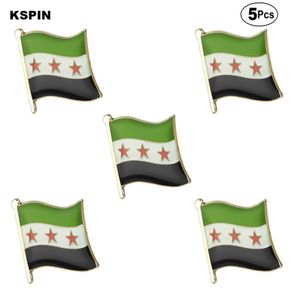 Syrie trois étoiles Broches Épinglette Drapeau badge Broche Pins Badges 5pcs un Lot255i
