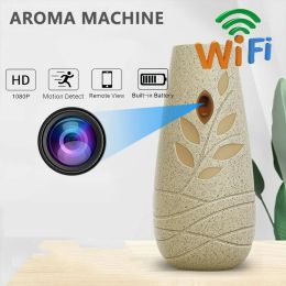 SYSTEEM 1080P HD Aromatherapie flesontwerp draadloze IP -camera binnenshuis Beveiliging Video Surveillance Camera WiFi Remote Monitoring