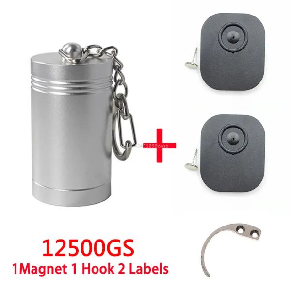 Sistema 12500GS DETAPHER Portable Remover Magnet+1 Etiqueta de seguridad Gancho+1 Tag de sensor Ropa de separador magnético