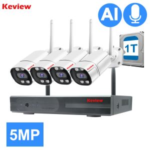 Système 5MP 3MP 10CH NVR WIFI VIDEO SURVEILLANCE MOTE