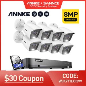 Système Annke 4K Ultra HD H.265 8ch Kit DVR CCTV Camera Security Système