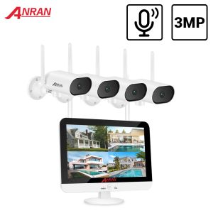 Système Anran 3MP Wireless CCTV System Outdoor PTZ AI IP Sécurité de sécurité Système vidéo Tenseillance 13 