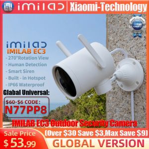 Système imiab EC3 Outdoor Camera Video Surveillance webcam wifi ip 2k Smart Mi Sécurité à la maison CCTV Vision nocturne infrarouge Morniteur humain