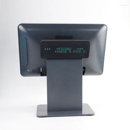 Système comprenant une imprimante de reçu thermique de 58 mm, une caisse enregistreuse à écran tactile de 15,6 "avec affichage client VFD pour les magasins de détail