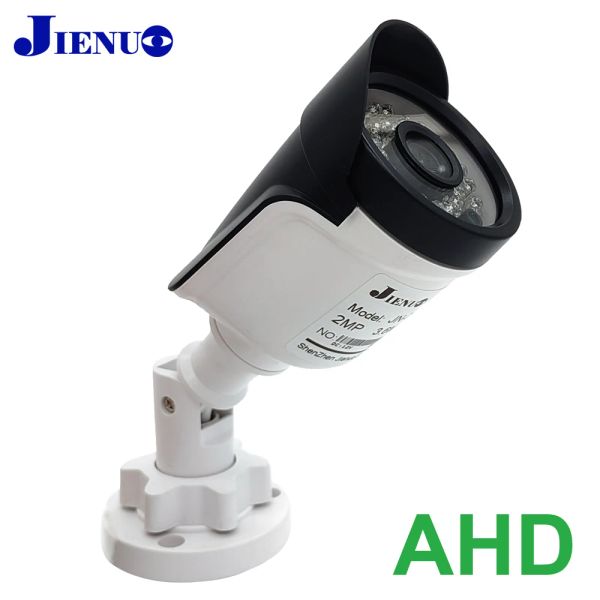 Système JIENUO AHD CAMERA SECURITY SURVEILLANCE 720P 1080P 4MP 5MP Vision nocturne infrarouge analogique CCTV EMPRÉPRÉE EN OUTROPRE 2MP HD CAM HOME