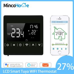 Système MH1823 Tuya Smart WiFi Thermostat Eau / plancher électrique Chauffage de chauffage / Gas Contrôleur de température de la chaudière
