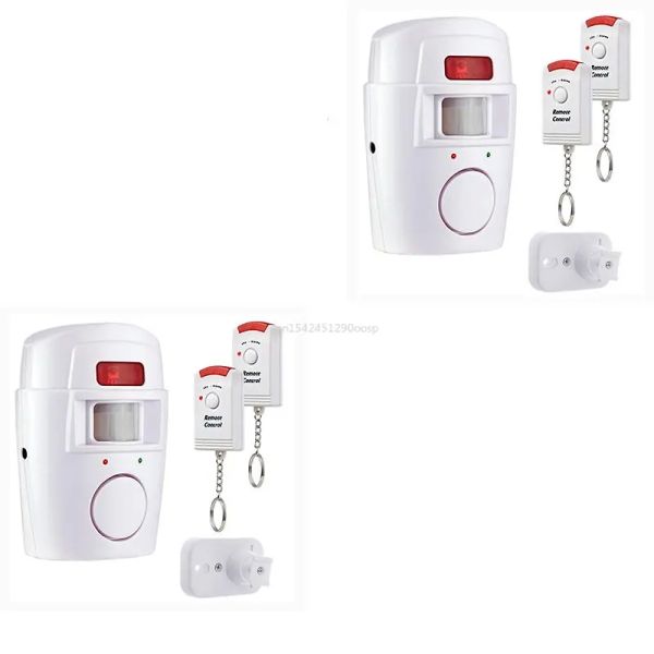 Système PIR Sirène Infrarouge Sensor de mouvement alarme Home Smart Wireless Security Antitheft Motion Detector Alarm 105db