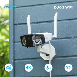 Système Reolink Duo 2 WiFi Camera 4k Double Lens Outdoor Security Protection Personne Véhicule DÉTENTION DE PÉBILITÉ CAME DE SÉCURITÉ