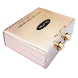 Système stéréo à adaptateur mono adaptateur audio stéréo à un mélangeur audio stéréo de convertisseur mono avec une sortie d'isolement 2ch mélangeur audio