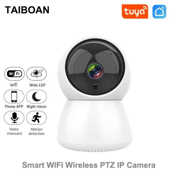 Système Taiboan 1080p HD WiFi Tuya Indoor Camera Baby Monitor Vision Night Vision IP Camera Sécurité pour la vie intelligente