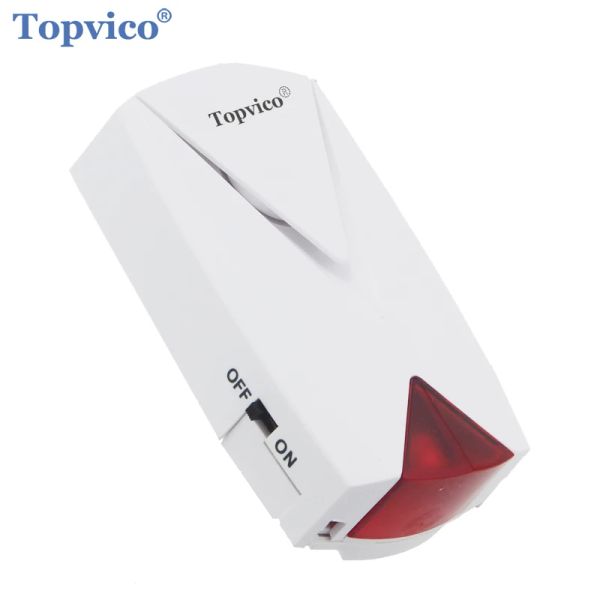 Système Topvico Wireless Power Off / ON ON Detector AC 220V Échec de défaillance de court-circuit d'alarme d'alarme d'alarme