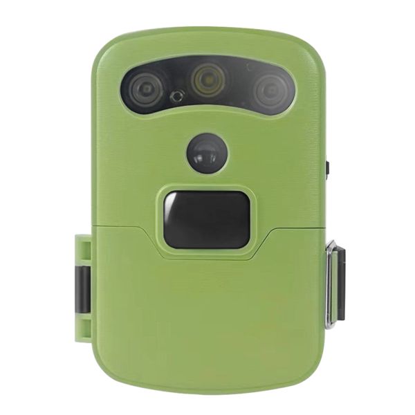 Système Camerie de jeu de piste WiFi Trail 720p Caméra de jeu de chasse sans fil avec chat vocal étanche pour la surveillance de la faune Scoute Home Security