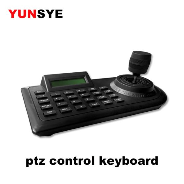 Sistema Yunsye Control de la cámara Teclado CCTV Controlador de teclado DVR DVR Tilt zoom Rotación PTZ Control Teclado Pelco P/D Protocolo RS485