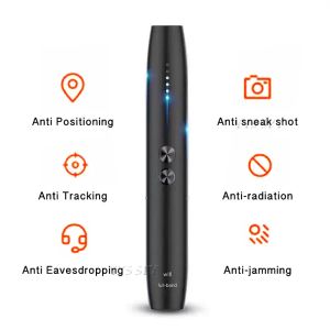 Systemen Anti Spy Portable Hidden Camara Detector Pen Wireless RF Signaal Espia Pinhole Espion Wifi Cam Audio Bug GSM GPS Device Finder