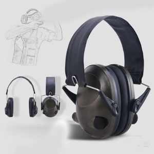 Systèmes New Tac 6s Antinoise Audio Headphone Shooting tactical Headset Soft rembourré Electronic Electronic For Sport Hunting Music Wholesale