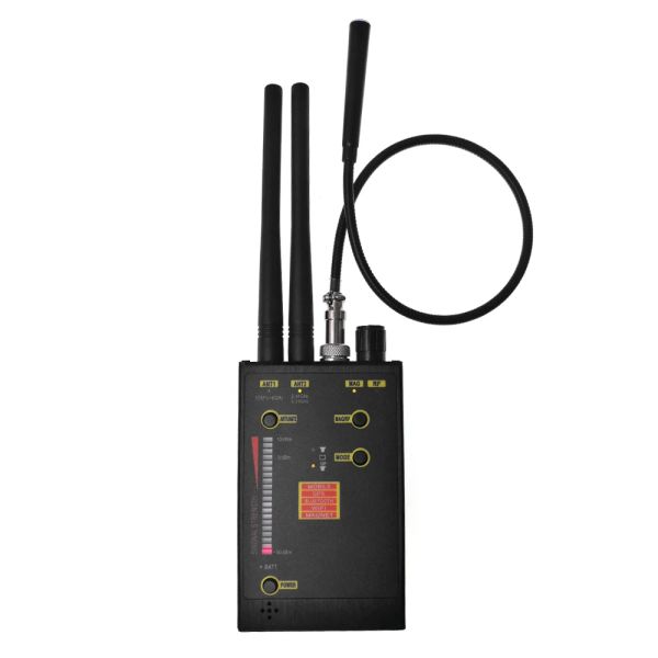 Systèmes Professional Spy Hidden Camera Detector Audio Bug Dectecteur Antiandid Antiavesdropping Magnet GPS Tracker
