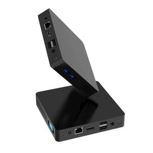 SZBOX B20 Fanless Intel Celeron N3350 Windows 10 Mini PC 6GB 64GB 1000M LAN 2.4G Wifi BT4.0 VGA Office Desktop Game Computer 240104