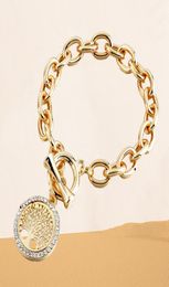Szelam Gold Chain Strintone Tree of Life Charmarmbanden voor vrouwen Nieuwe ontwerper 2020 Vintage Bangles Woman3765230