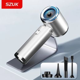 Szuk Car Vacuum Cleaner 90000PA potente máquina de limpieza de mano inalámbrica Mini portátil para el hogar y la oficina 240418
