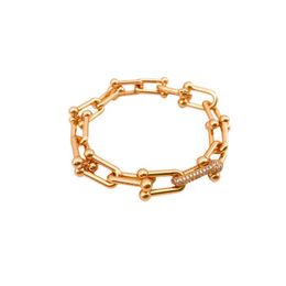 T bracelet diamant bracelet designer bracelet U Horseshoe moissanite bracelet amant bracelet or amant bracelet femmes bijoux Lover Bracelet