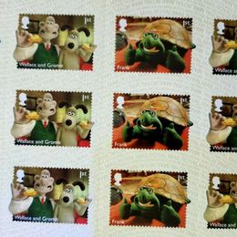t Gloednieuwe postzegel Postage postzegels Post Office voor het verzachten van First Class voor enveloppen Letters Postcard Mail benodigdheden