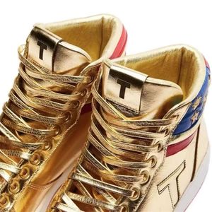 T-dhgate Trump Shoe Trumps Sneaker Never Relendera zapatos casuales de zapatillas de diseño de diseño