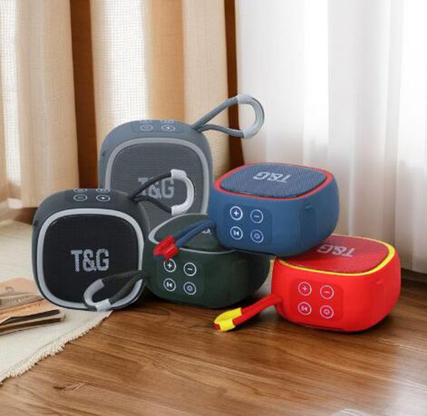 TG TG659 haut-parleur portable en haut-parleurs Bluetooth sans fil puissants Hifi Bass HiFi TF TG-659 Mini haut-parleur avec coffre-cadeau Nouveau