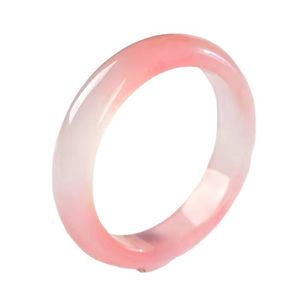 T GG Armbanden Bedelarmbanden Stuur certificaat Puur natuurlijke Jadeïet Bangle Healing Armband Vrouwen Fijne sieraden Echte roze gecertificeerde Birma Jade