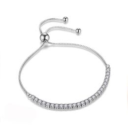 T GG Bracelets porte-bonheur nouveau 100% authentique 925 Bracelet en argent pour les femmes de haute qualité Design de luxe bijoux perles Bracelets porte-bonheur Fit Pa