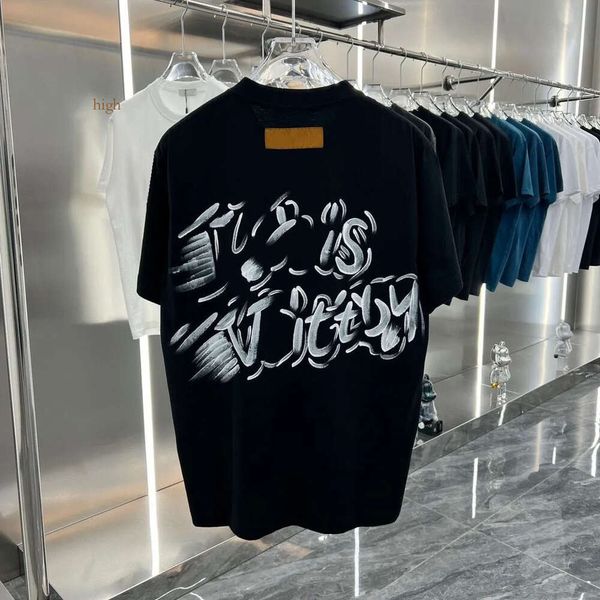 T Limited Edition Designer T-shirt Hommes Femmes Style Poitrine Lettres Mode Sportwear Lovers Chemises d'été Tailles européennes et américaines hautes