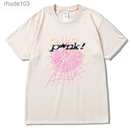 T Chemises d'été de luxe Hip Hop Singer Y2k Sp5der 555555 T-shirt Hommes Femmes Marque Tops Tees Designers Spider Web T-shirts Couples T-shirts à manches courtes 1yh0 KX2F