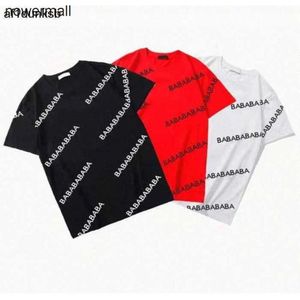 T Hommes Femmes Designer Balencaigaly Chemise Polo TShirt Balencigaly Lettre Imprimer T-shirts Pour Chemises De Mode Lettre Outfit Hommes Luxurys Top Manches Courtes Tees Asiatique 7905