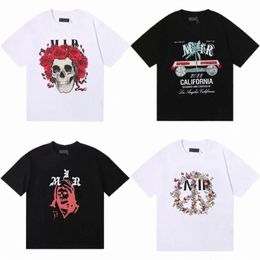 T Mens Women Designer Tshirts Courts Summer Fi Casual With Brand Letter Designers de haute qualité T-shirt Hip Hop Streetwear Tshirts 00 F9ZV #