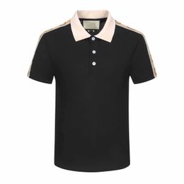 T-shirt 2024 Italië ontwerper POLOT shirt nieuwe mode heren poloshirts korte mouwen casuals katoenen T-shirts hoge kwaliteit casual polo's